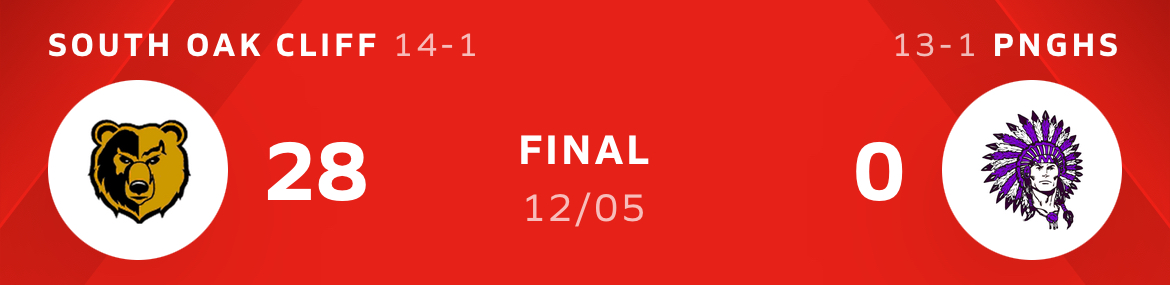 Regional Final: South Oak Cliff vs Port Neches-Groves – Final Score